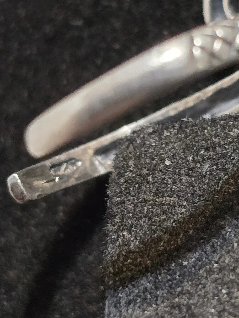 Adjustable Size 4-5 Sterling Silver Snake Design Ring 925